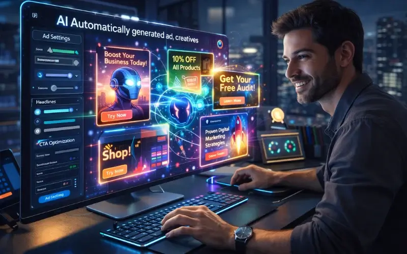 AI Max automation in Google Ads management services for 2026.