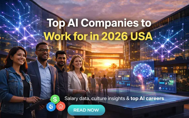 top AI companies to work for in 2026 USA