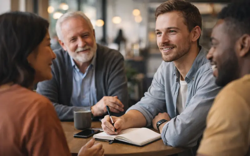 Marketer having real conversations with customers to build deep understanding – core marketing fundamental